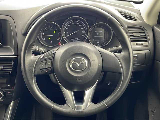 マツダ ＣＸ－５ XD 兵庫県 2013(平25)年 7.9万km ジェットブラックマイカ ・社外HDDナビ（C9P9）/　Bluetoothオーディオ/　CD/DVD再生/　ipod/AUX接続/　SDミュージックサーバー/・バックカメラ/・サイドカメラ/・ETC/・前後ドライブレコーダー/・純正フロアマット/・純正17インチアルミホイール/・ABS/・横滑り防止機能/・アダプティブ・フロントライティング・システム（AFS）/・盗難防止装置/・オートライト/・HIDヘッドライト/・W＋サイドエアバック/・カーテンエアバック/・スマートキー/・MTモード付AT/・アイドリングストップ/・AACエアコン