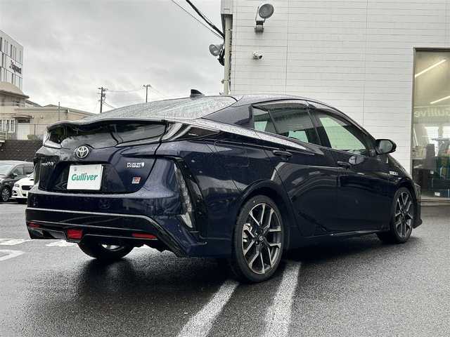 トヨタ プリウス ＰＨＶ S GRスポーツ 長崎県 2019(令1)年 9.8万km ダークブルーマイカ 純正SDナビ(FM/AM/BT/フルセグ/CD/DVD)/プッシュスタート/スマートキー/スペアキー1本/パワーウィンドウALL AUTO/EV/HVモード切替/ドライブモードセレクト/バックカメラ/前後ドラレコ/ビルトインETC/GRスポーツフロアマット/革巻きステアリング/ステアリングスイッチ/前席シートヒーター/純正18インチアルミホイール/ABS/レーンディパーチャーアラート/レーダークルーズコントロール/VSC/SRSダブル・サイドエアバッグ/SRSカーテンエアバッグ/取扱説明書/保証書/記録簿/ナビ取扱説明書