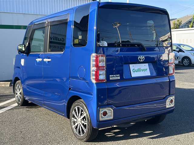 トヨタ ピクシスメガ Gターボ SAⅡ 東京都 2017(平29)年 10万km ブルーマイカM ワンオーナー/社外Pioneerフルセグナビ（AVIC-RW900）/（Bluetooth/AUX/USB/iPod）/純正14インチアルミホイール/純正フロアマット/純正ドアバイザー/両側パワースライドドア/ドライブレコーダー（前のみ）/横滑り防止/アイドリングストップ/LEDヘッドライト/衝突被害軽減システム/スマートキー/スペアキー１本/保証書/取説書