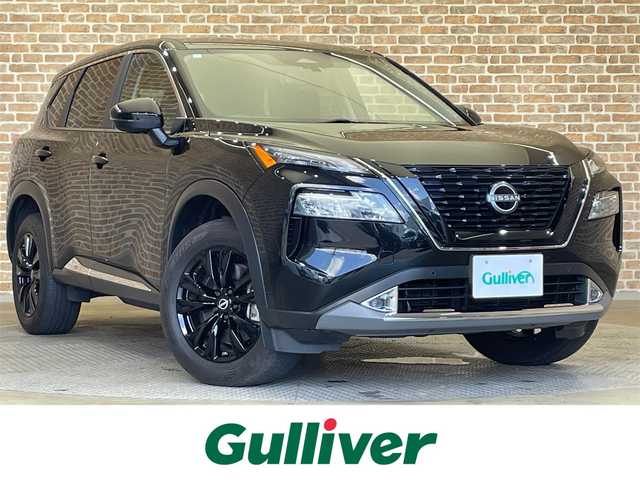日産 エクストレイル S e－4ORCE 岐阜県 2023(令5)年 1.4万km ダイヤモンドブラック ４WD/e-4ORCE/エマージェンシーブレーキ/クルーズコントロール/車線逸脱警報/踏み間違い衝突防止支援/標識表示機能/オートブレーキホールド/前後ソナー/ハイビームアシスト/ヒルディセントコントロール/シートヒーター（１列目、２列目左右）/ステアリングヒーター/Pioneerナビ/バックカメラ/ETC/ドライブレコーダー/LEDヘッドライト/フォグランプ/純正18インチアルミホイール