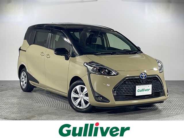 トヨタ シエンタ ハイブリッド ファンベースG 沖縄県 2022(令4)年 1.7万km ブラックマイカ/ベージュ 2トーン 禁煙車　/県外仕入　/純正ナビ　/フルセグ　Ｂｌｕｅｔｏｏｔｈ　ＤＶＤ　ＣＤ　/パノラミックビューモニター　/クルーズコントロール　/トヨタセーフティセンス　/両側パワースライドドア　/オートハイビーム/ビルトインETC/LEDヘッドライト/純正フロアマット/純正ドアバイザー