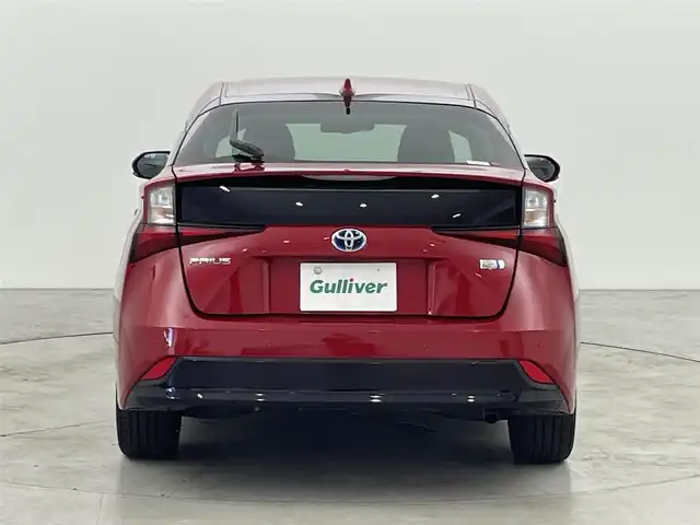トヨタ プリウス A ツーリングセレクション 福岡県 2022(令4)年 1.4万km エモーショナルレッドⅡ 純正ナビ／フルセグＴＶ　/バックカメラ　/前方ドラレコ　/ビルトインＥＴＣ　/トヨタセーフティセンス　/アクセル踏み間違い防止　/パーキングアシスト　/ＨＵＤ　/シートヒーター／ベンチレーション　/純正１７インチＡＷ