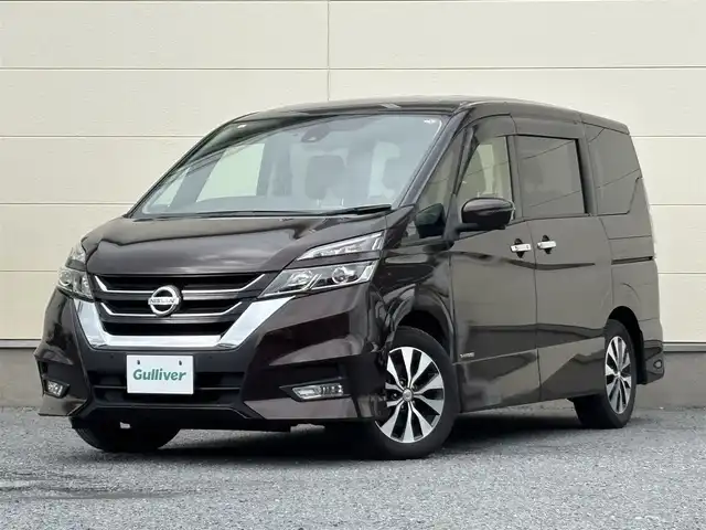日産 セレナ ハイウェイスターVセレクションⅡ 茨城県 2018(平30)年 5.2万km インペリアルアンバーP 純正9インチワイドナビ/フルセグテレビ/プロパイロット/デジタルインナーミラー/前方ドライブレコーダー/ETC/アラウンドビューモニター/後席モニター/前後コーナーセンサー/両側パワースライドドア/レーンキープアシスト/W(後席)エアコン/純正アルミホイール/オートライト/純正フロアマット