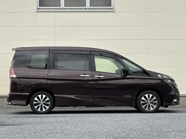 日産 セレナ ハイウェイスターVセレクションⅡ 茨城県 2018(平30)年 5.2万km インペリアルアンバーP 純正9インチワイドナビ/フルセグテレビ/プロパイロット/デジタルインナーミラー/前方ドライブレコーダー/ETC/アラウンドビューモニター/後席モニター/前後コーナーセンサー/両側パワースライドドア/レーンキープアシスト/W(後席)エアコン/純正アルミホイール/オートライト/純正フロアマット