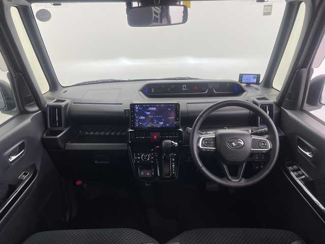 ダイハツ タント カスタム RS スタイルセレクション 奈良県 2022(令4)年 3万km プラムブラウンクリスタルマイカ 禁煙車/ターボ/純正９インチメモリナビ・フルセグTV/CD・DVD・Bluetooth/パノラマビューカメラ/両側パワースライドドア/LEDヘッドライト/レーダークルーズコントロール/ドライブレコーダー/ハーフレザーシート/前席シートヒーター/ETC/コーナーセンサー/GPSレーダー/電動パーキングブレーキ/シートバックテーブル/リアサンシェード