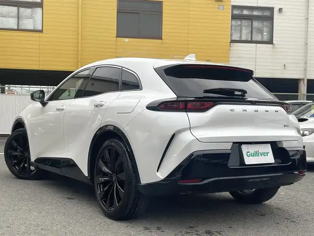 トヨタ クラウン スポーツ Z 和歌山県 2024(令6)年 1.2万km プレシャスホワイトパール ワンオーナー/パノラミックルーフ/純正メーカーナビ・フルセグTV・USB・Miracast/パノラミックビューモニター/PCS/RCTA/BSM/PKSB/レーダークルーズコントロール/デジタルインナーミラー/パワーバックドア/LEDヘッドライト/前席パワーシート・シートヒーター・エアシート/おくだけ充電/ステアリングヒーター/ヘッドライトウォッシャー