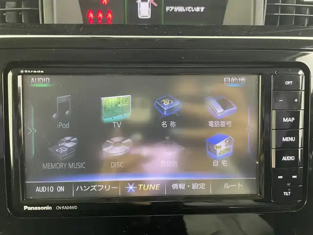 トヨタ ルーミー カスタムG 富山県 2018(平30)年 4.7万km プラムブラウンパールクリスタルシャイン 社外ナビ（AM/FM/CD/DVD/BT）/フルセグTV/バックカメラ/両側パワースライドドア/前後ドライブレコーダー/LEDヘッドライト/フォグランプ/プッシュスタート/スマートキー/スペアキー/横滑り防止装置/アイドリングストップ/保証書/取扱説明書