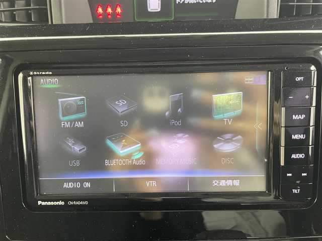 トヨタ ルーミー カスタムG 富山県 2018(平30)年 4.7万km プラムブラウンパールクリスタルシャイン 社外ナビ（AM/FM/CD/DVD/BT）/フルセグTV/バックカメラ/両側パワースライドドア/前後ドライブレコーダー/LEDヘッドライト/フォグランプ/プッシュスタート/スマートキー/スペアキー/横滑り防止装置/アイドリングストップ/保証書/取扱説明書