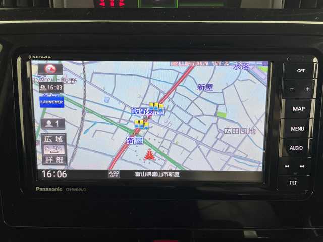 トヨタ ルーミー カスタムG 富山県 2018(平30)年 4.7万km プラムブラウンパールクリスタルシャイン 社外ナビ（AM/FM/CD/DVD/BT）/フルセグTV/バックカメラ/両側パワースライドドア/前後ドライブレコーダー/LEDヘッドライト/フォグランプ/プッシュスタート/スマートキー/スペアキー/横滑り防止装置/アイドリングストップ/保証書/取扱説明書
