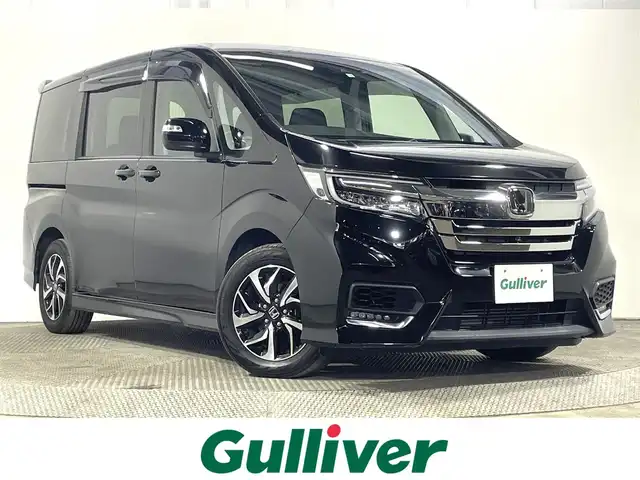 ホンダ ステップワゴン スパーダ ホンダセンシング 大阪府 2018(平30)年 4.6万km プレミアムスパークルブラックパール 純正ナビ(フルセグ/DVD再生/Bluetooth) 後席モニター 衝突軽減 360カメラ ETC レーダークルコン 両側パワースライドドア パドルシフト レーンアシスト オートライト HDMI