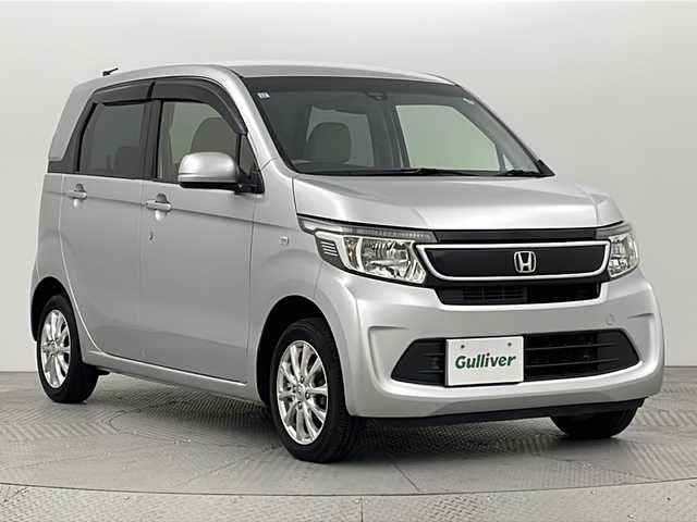 ホンダ Ｎ ＷＧＮ G Aパッケージ 新潟県 2013(平25)年 5.4万km カトラリーシルバーM 4WD/シティブレーキアシスト/社外メモリナビ/ワンセグTV/HIDオートライト/社外14インチアルミホイール/電格ミラー/サイドミラーヒーター/スマートキー/スペアキー