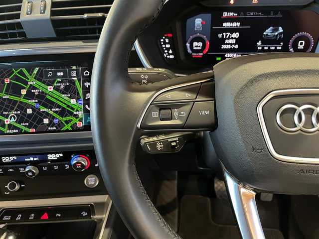 アウディ アウディ Ｑ３ 35TDIクワトロ アドバンスド 道央・札幌 2020(令2)年 4.3万km ガンＭ クロノスグレーメタリック/ベーシックパッケージ/　・シートヒーター/　・電動フロントシート/　・オートマチックテールゲート/　・ランバーサポート/　・アウディドライブセレクト/TVチューナー/アシスタンスパッケージ/　・ACC/　・サイドアシスト/　・エマージェンシーアシスト/　・ハイビームアシスト/　・リヤクロストラフィックアシスト/テクノロジーパッケージ/　・ワイヤレスチャージング/　・スマートフォンインターフェース/純正メモリナビ/360°カメラ/LEDヘッドライト