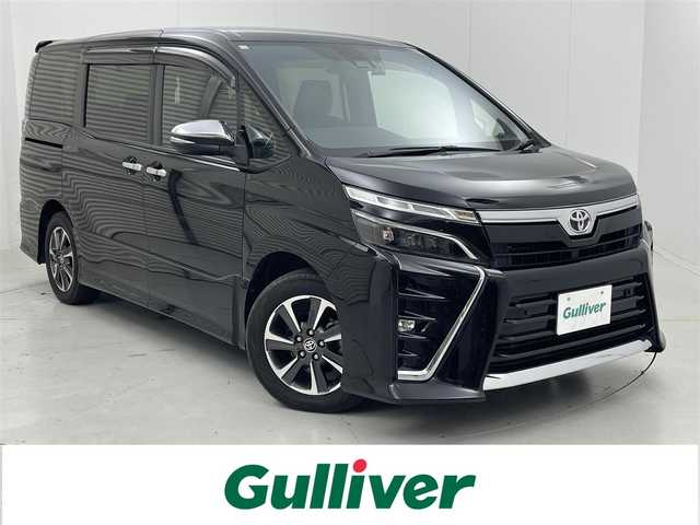 トヨタ ヴォクシー ZS 煌Ⅲ 茨城県 2020(令2)年 4.8万km ブラック 純正9型ナビ/バックカメラ/フルセグ/衝突被害軽減ブレーキ/車線逸脱抑制装置/レーダークルーズコントロール/オートマチックハイビーム/クリアランスソナー/両側電動スライドドア/ETC2.0/ドラレコ/純正16インチAW/LEDヘッドライト/スマートキー