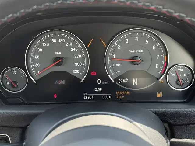 ＢＭＷ Ｍ４ クーペ 東京都 2016(平28)年 3万km サファイアブラックP 内装サモールオレンジ/アダクティブMサスペンション/純正19インチ437/ヘッドアップディスプレイ/純正ナビ/フルセグTV/純正Hifiスピーカー/アダクティブLEDライト/ドライビングアシスト/レザーシート/シートヒーター/レーンキープアシスト/衝突軽減ブレーキ/ブラインドスポット
