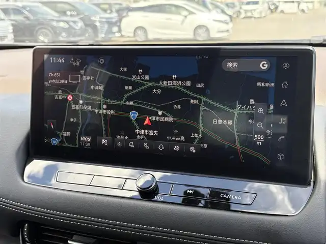 日産 エクストレイル G e－4ORCE 大分県 2022(令4)年 6万km ステルスグレー/スーパーブラック ・純正ナビ(BT/AppleCarPlay/USB)/・フルセグテレビ/・アラウンドビューモニター/・ヘッドアップディスプレイ/・プロパイロット/・駐車支援/・AC100V/・ETC 2.0/・ドライブレコーダー/・エマージェンシーブレーキ/・コーナーセンサー/・ブラインドスポットモニター/・デジタルインナーミラー/・パワーシート/・シートヒーター/・シートメモリー/・ステアリングヒーター/・オートハイビーム/・置くだけ充電/・ブレーキホールド