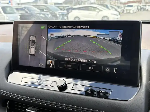 日産 エクストレイル G e－4ORCE 大分県 2022(令4)年 6万km ステルスグレー/スーパーブラック ・純正ナビ(BT/AppleCarPlay/USB)/・フルセグテレビ/・アラウンドビューモニター/・ヘッドアップディスプレイ/・プロパイロット/・駐車支援/・AC100V/・ETC 2.0/・ドライブレコーダー/・エマージェンシーブレーキ/・コーナーセンサー/・ブラインドスポットモニター/・デジタルインナーミラー/・パワーシート/・シートヒーター/・シートメモリー/・ステアリングヒーター/・オートハイビーム/・置くだけ充電/・ブレーキホールド