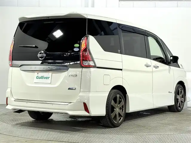 日産 セレナ ハイウェイスター 大阪府 2016(平28)年 4.4万km ブリリアントホワイトパール ProPILOT 純正9incナビTV 360カメラ 後席モニター デジタルインナーミラー ハーフレザー シートヒーター 両側パワースライドドア レーダーC 衝突軽減 パークアシスト クリアランスソナー リアオートエアコン