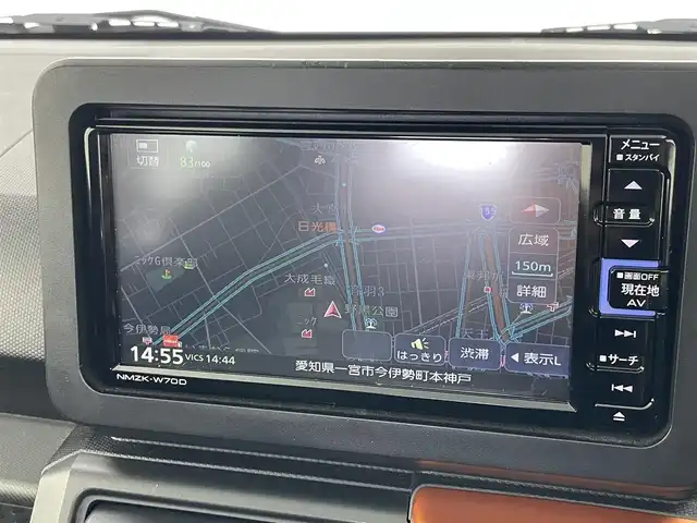 ダイハツ タフト G ターボ 愛知県 2020(令2)年 3.1万km レイクブルーメタリック スマートアシスト/　　・衝突警報機能/　　・衝突回避支援ブレーキ機能/　　・車線逸脱警報機能/　　・路側逸脱警報/　　・ふらつき警報/　　・アダプティブクルーズコントロール/　　・アダプティブドライビングハイビーム/　　・コーナーセンサー/　　・パノラマモニター/ディーラーオプション7インチナビ/　　CD/DVD/BT/フルセグ/ドライブレコーダー/ETC/革巻きステアリング/ステアリングリモコン/シートヒーター（前席）/ガラスルーフ/ルーフレール/純正LEDヘッドライト/フォグランプ/純正15インチアルミホイール