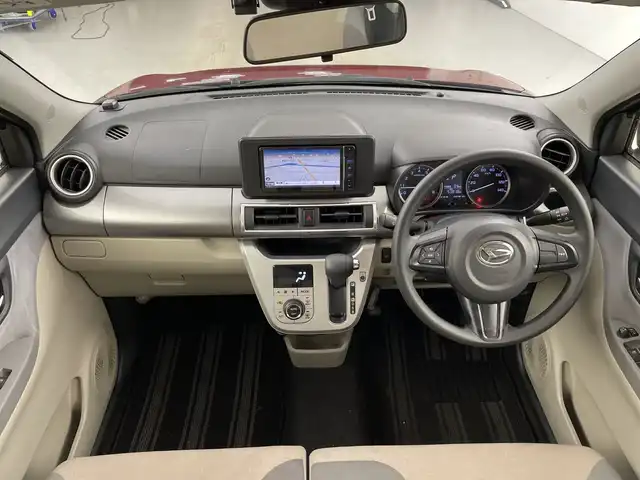 ダイハツ キャスト スタイル X リミテッド SAⅢ 愛知県 2019(令1)年 5.4万km ファイアークォーツレッドM 7インチナビ/（AM/FM/フルセグ/Bluetooth/CD/DVD）/バックカメラ/スマートアシストIII/・衝突軽減ブレーキ/・レーンキープアシスト/・オートハイビーム/・誤発進抑制機能/ナビ連動型ドライブレコーダー/ETC/シートヒーター/アイドリングストップ/横滑り防止機能/プッシュスタート/スマートキー/オートライト/純正ホイールキャップ/純正フロアマット/ドアバイザー/電動格納ミラー