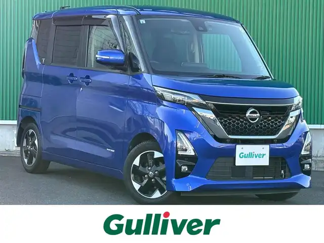 日産 ルークス HWS X プロパイロットED 宮城県 2021(令3)年 4.2万km アトランティックブルー 快適パックA/・プラズマクラスター付リアシーリングファン/・撥水加工シート/・パーソナルテーブル（後席）/・USBソケット（助手席シートバック）/・ロールサンシェード（リアドア）/＝＝＝/プロパイロット/インテリジェントエマージェンシーブレーキ/踏み間違い衝突防止アシスト/車線逸脱防止支援システム/車線逸脱警報/前方衝突予測警報/ふらつき警報/標識検知機能/コーナーセンサー/純正9インチナビ（MM320D-L）/・CD/DVD/・Bluetooth/・フルセグTV/ドライブレコーダー/ハンズフリー両側パワースライドドア/ステアリングスイッチ/電動パーキングブレーキ/ブレーキホールド/アダプティブLEDヘッドランプ/フォグランプ/オートライト/スマートキー＆プッシュスタート/電動格納ミラー/純正14インチAW/純正ドアバイザー/純正フロアマット/W/サイド/カーテン/ニーエアバッグ