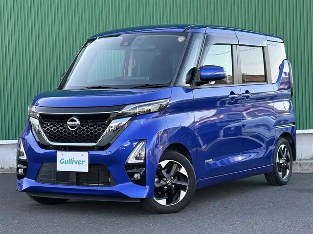日産 ルークス HWS X プロパイロットED 宮城県 2021(令3)年 4.2万km アトランティックブルー 快適パックA/・プラズマクラスター付リアシーリングファン/・撥水加工シート/・パーソナルテーブル（後席）/・USBソケット（助手席シートバック）/・ロールサンシェード（リアドア）/＝＝＝/プロパイロット/インテリジェントエマージェンシーブレーキ/踏み間違い衝突防止アシスト/車線逸脱防止支援システム/車線逸脱警報/前方衝突予測警報/ふらつき警報/標識検知機能/コーナーセンサー/純正9インチナビ（MM320D-L）/・CD/DVD/・Bluetooth/・フルセグTV/ドライブレコーダー/ハンズフリー両側パワースライドドア/ステアリングスイッチ/電動パーキングブレーキ/ブレーキホールド/アダプティブLEDヘッドランプ/フォグランプ/オートライト/スマートキー＆プッシュスタート/電動格納ミラー/純正14インチAW/純正ドアバイザー/純正フロアマット/W/サイド/カーテン/ニーエアバッグ