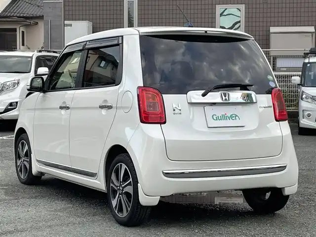 ホンダ Ｎ ＯＮＥ プレミアム ツアラー Lパッケージ 熊本県 2013(平25)年 5.7万km プレミアムホワイトパール ワンオーナー/プッシュスタート/社外ナビ/バックカメラ/ETC/ドライブレコーダー/純正15インチAW/クルーズコントロール/パドルシフト/ディスチャージヘッドライト/オートライト/フォグライト/横滑り防止装置/ウィンカーミラー/フロアマット/ドアバイザー/新車保証書/取扱説明書/スマートスペアキー×1本
