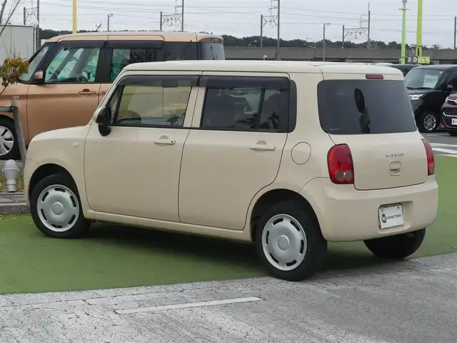スズキ ラパン G 千葉県 2012(平24)年 6万km ミルクティーベージュメタリック 社外SDナビ/地デジTV/【DVD/CD再生機能　Bluetooth接続】/ETC/携帯リモコン
