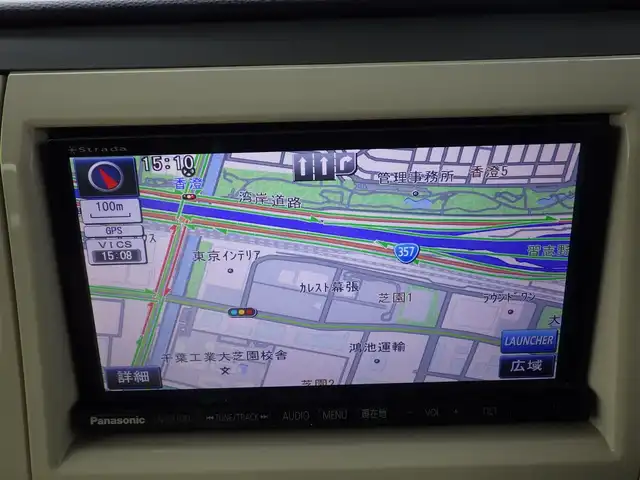 スズキ ラパン G 千葉県 2012(平24)年 6万km ミルクティーベージュメタリック 社外SDナビ/地デジTV/【DVD/CD再生機能　Bluetooth接続】/ETC/携帯リモコン