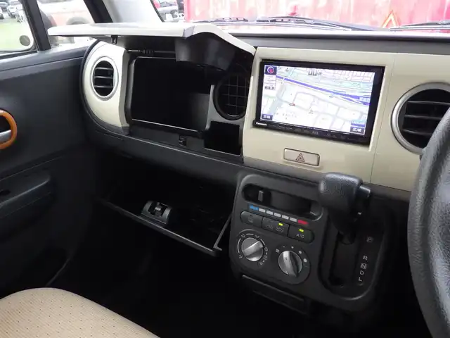 スズキ ラパン G 千葉県 2012(平24)年 6万km ミルクティーベージュメタリック 社外SDナビ/地デジTV/【DVD/CD再生機能　Bluetooth接続】/ETC/携帯リモコン