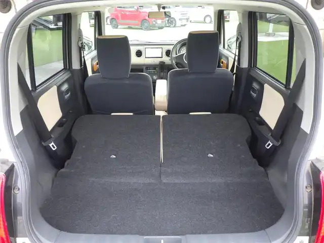 スズキ ラパン G 千葉県 2012(平24)年 6万km ミルクティーベージュメタリック 社外SDナビ/地デジTV/【DVD/CD再生機能　Bluetooth接続】/ETC/携帯リモコン