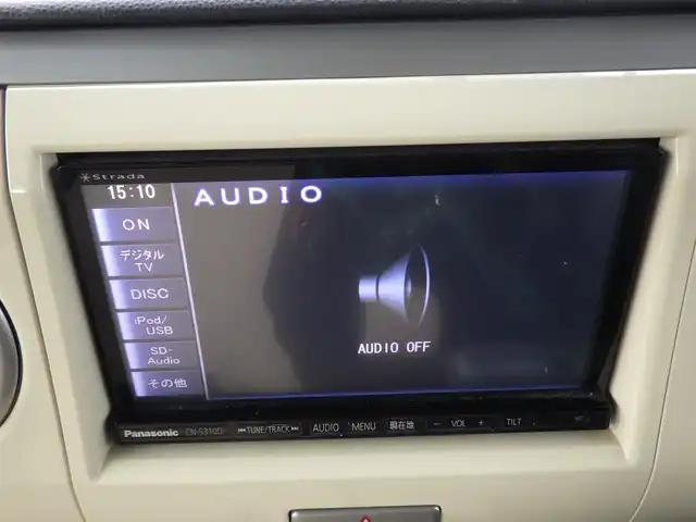 スズキ ラパン G 千葉県 2012(平24)年 6万km ミルクティーベージュメタリック 社外SDナビ/地デジTV/【DVD/CD再生機能　Bluetooth接続】/ETC/携帯リモコン