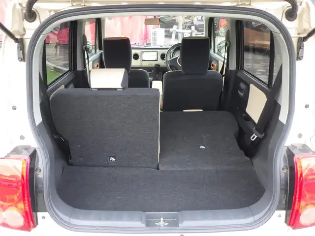 スズキ ラパン G 千葉県 2012(平24)年 6万km ミルクティーベージュメタリック 社外SDナビ/地デジTV/【DVD/CD再生機能　Bluetooth接続】/ETC/携帯リモコン