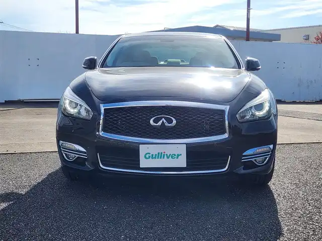 日産 フーガ 250GT Aパッケージ 茨城県 2016(平28)年 4.7万km スーパーブラック ワンオーナー/純正8型ナビ/フルセグTV/アラウンドビューモニター/ビルトインETC/ドライブレコーダー/クルーズコントロール/LEDヘッドランプ/オートライト/オートエアコン/革巻きステアリング/ステアリングスイッチ/純正ベージュシート/前席パワーシート/純正18インチアルミホイール/スマートキー/プッシュエンジンスターター/禁煙車