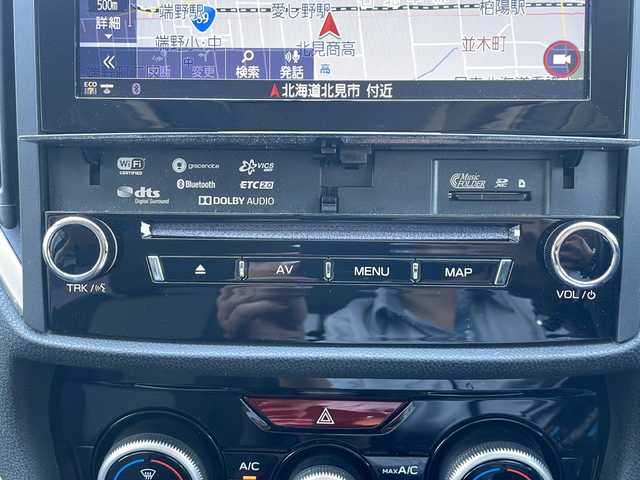 スバル ＸＶ ハイブリッド 2．0e－S アイサイト 道東・釧路十勝 2020(令2)年 2.8万km クリスタルブラックシリカ ・純正DIATONE SOUNDナビ/（フルセグTV CD DVD Bluetooth/ SD AM FM AUX iPod USB)/・バックカメラ/・アイサイトツーリングアシスト/・プリクラッシュブレーキ/・全車速追従機能付きクルーズコントロール/・車線中央維持操舵支援/・先行車追従操舵支援機能/・誤発進抑制制御/・ステアリング連動ヘッドランプ/・先行車発進告知/・横滑り防止装置/・アイドリングストップ/・コーナーセンサー/・後退時ブレーキアシスト/・電動パーキングブレーキ/・オートブレーキホールド/・X-MODE/・ヒルディセントコントロール/・パドルシフト/・前方ドライブレコーダー/・ETC/・LEDヘッドライト/・オートライト/・プッシュスタート/・スマートキー