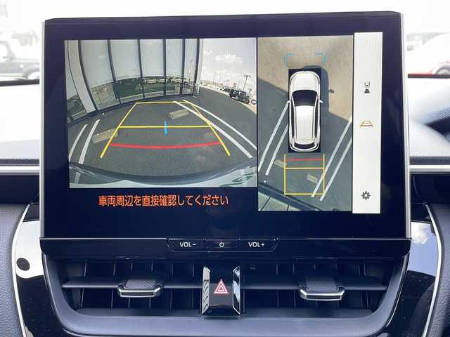 トヨタ カローラ クロス ハイブリッド Z 愛知県 2024(令6)年 0.1万km未満 セメントグレーメタリック 10型ディスプレイオーディオ　/パノラマルーフ　/ナビ/アラウンドビューモニター　/パワーバックドア　/パーキングサポートブレーキ　/アドバンストパーク　/ブラインドスポットモニター　/ハーフレザーシート　/ETC