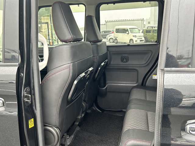 スズキ スペーシア カスタム HYBRID XS 鳥取県 2019(平31)年 4.7万km ブルーイッシュブラックパール3 社外メモリナビ（AM・FM・ワンセグ・Bluetooth・CD・DVD）/ドライブレコーダー/ビルトインETC/バックカメラ/コーナーセンサー/衝突被害軽減ブレーキ/両側パワースライドドア/運転席シートヒーター/車線逸脱防止機能/アイドリングストップ/プッシュスタート/オートライト/横滑り防止機能