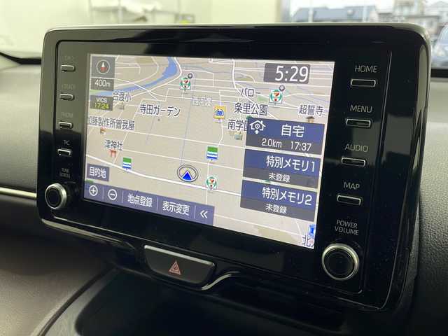 トヨタ ヤリスクロス ハイブリッド Z 岐阜県 2020(令2)年 3万km センシュアルレッドマイカ 純正ナビ(AM/FM/USB/BT/フルACP/AAAA)/トヨタセーフティセンス/・LTA/・PCS/・PKSB/・RSA/・BSM/・クリアランスソナー/・レーダークルーズコントロール/ドライブレコーダー/ビルトインETC/LEDヘッドライト/オートハイビーム/D＋N席シートヒーター/D席パワーシート/電装パーキングブレーキ/オートホールド/ハーフレザーシート/パワーバックドア/サイドバイザー/純正フロアマット/