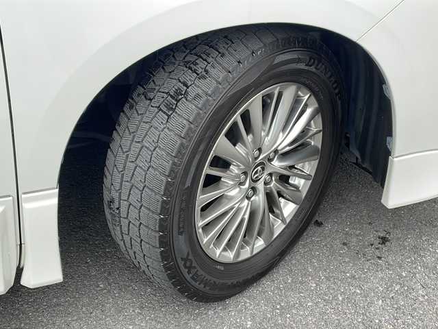 トヨタ アルファードハイブリット G Fパッケージ 長野県 2019(平31)年 4.6万km ラグジュアリーホワイトパールクリスタルシャインガラスフレーク ４WD/ベージュレザーシート/TRDエアロ/TRDマフラー/JBLサウンドシステム/純正メーカーナビフルセグTV/両側パワースライドドア/パワーバックドア/トヨタセーフティセンス/デジタルインナーミラー/ドライブレコーダー/ETC2.0/ハンドルヒーター/シートヒーター