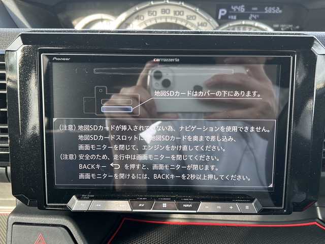 ダイハツ ウェイク G ターボ リミテッド SAⅢ 岐阜県 2019(令1)年 0.6万km ブラックマイカメタリック 登録時5852km/社外8インチナビ/フルセグテレビ/Bluetooth/サイドアンダーミラー/全方位カメラ/両側パワースライドドア/純正アルミホイール/コーナーセンサー/シートヒーター/プッシュスタート/スマートキー/革巻きステアリング/ドアバイザー
