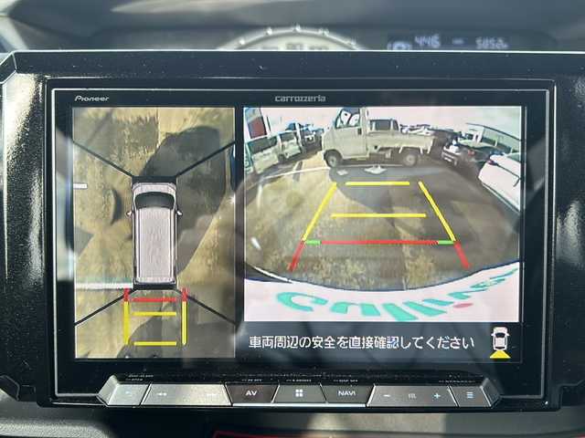 ダイハツ ウェイク G ターボ リミテッド SAⅢ 岐阜県 2019(令1)年 0.6万km ブラックマイカメタリック 登録時5852km/社外8インチナビ/フルセグテレビ/Bluetooth/サイドアンダーミラー/全方位カメラ/両側パワースライドドア/純正アルミホイール/コーナーセンサー/シートヒーター/プッシュスタート/スマートキー/革巻きステアリング/ドアバイザー