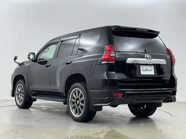 トヨタ ランドクルーザー プラド TX Lパッケージ 道央・札幌 2019(令1)年 5.6万km ブラック ・4WD /寒冷地仕様/・トヨタセーフティセンス/・プリクラッシュセーフティ/・レーダークルーズコントロール/・純正ナビ(NSZT-Y68T)　/・フルセグTV/BT/AM/FM/・サンルーフ/・ELFORDエアロ/・バックカメラ/・コーナーセンサー/・ワイパーデアイサー/・シートヒーター/ベンチレーション/・LEDヘッドライト/・ドライブレコーダー/・ETC/・冬タイヤAW積込/・ドアバイザー/・社外20インチAW/・純正エンジンスターター