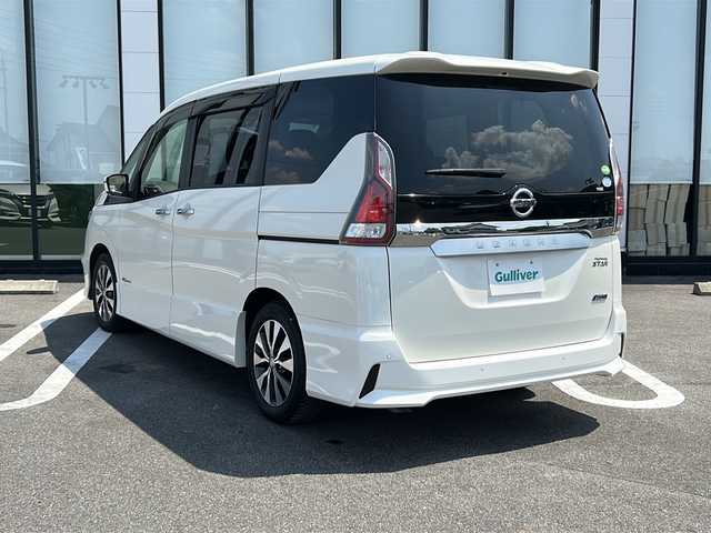日産 セレナ ハイウェイスター プロパイロットED 岐阜県 2016(平28)年 2.9万km ブリリアントホワイトパール 登録時走行距離28495km/純正９型ナビ　/フルセグＴＶ　/両側パワースライドドア　/プロパイロット/エマージェンシーブレーキ/純正アルミホイール　/純正フロアマット　/前後コーナーセンサー　/フリップダウンモニター　/プッシュスタート　/ウィンカーミラー　/ＬＥＤヘッドライト　/オートライト/ＥＴＣ/ドアバイザー/リアサンシェード/クルーズコントロール/アイドリングストップ/横滑り防止装置
