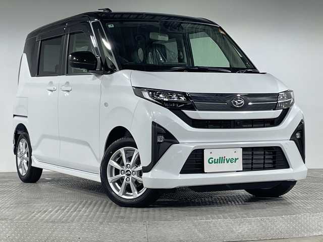 ダイハツ ムーヴ G 神奈川県 2025(令7)年 0.1千km ブラックマイカメタリック/シャイニングホワイトパール 届出済未使用車/9型ディスプレイオーディオ/全方位ビューカメラ/スマートパノラマパーキングパック＆純正ナビ装着用アップグレードパック付/両側電動スライドドア/衝突軽減ブレーキ/パーキングアシスト/アイドリングストップ/リアセンサー/オートハイビーム/ステアリングスイッチ/置くだけ充電/電子パーキング・オートホールド/プッシュスタート/スマートキー/純正サイドシル・リアスポイラー/純正14インチアルミホイール/取説　保証書/スペアキー