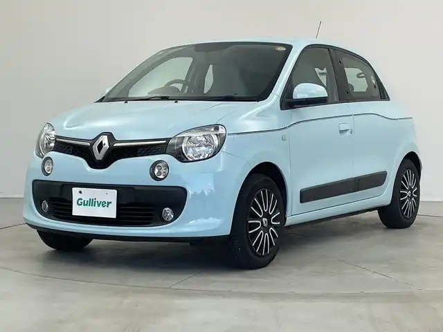 ルノー トゥインゴ ゼン 新潟県 2017(平29)年 6.1万km ライトブルー ワンオーナー/純正カーオーディオ/ステアリングスイッチ/冬タイヤ積載/純正フロアマット/電格ミラー/フロントフォグライト/取扱説明書/保証書/整備記録簿