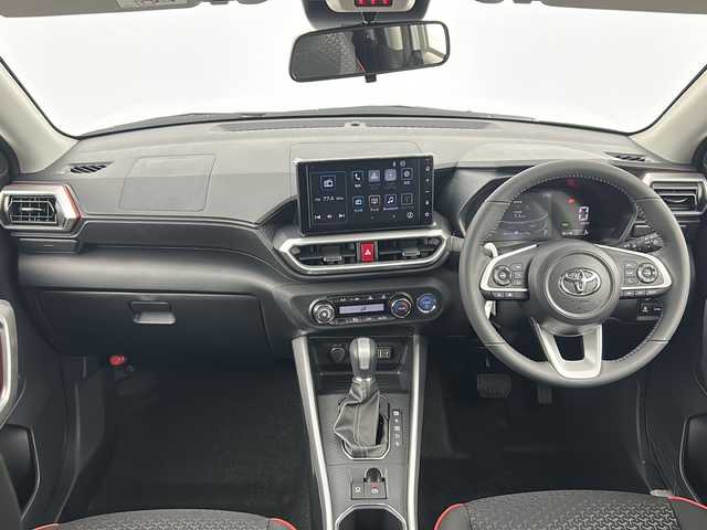 トヨタ ライズ Z 熊本県 2025(令7)年 0.1千km シャイニングホワイトパール ・登録済未使用車/・純正９インチディスプレイオーディオ/・BT/Apple Car Play/Android Auto/HDMI/・フルセグTV/・バックカメラ/・プリクラッシュセーフティ/・レーンキープアシスト/・レーダークルーズコントロール/・先行車発進お知らせ/・クリアランスソナー/・前後コーナーセンサー/・LEDヘッドライト/・オートライト/・フォグランプ/・ステアリングスイッチ/・前席シートヒーター/・純正１７インチアルミホイール/・スマートキー/・スペアキー/・電動格納ミラー/・ドアアームレスト（ソフトレザー調）