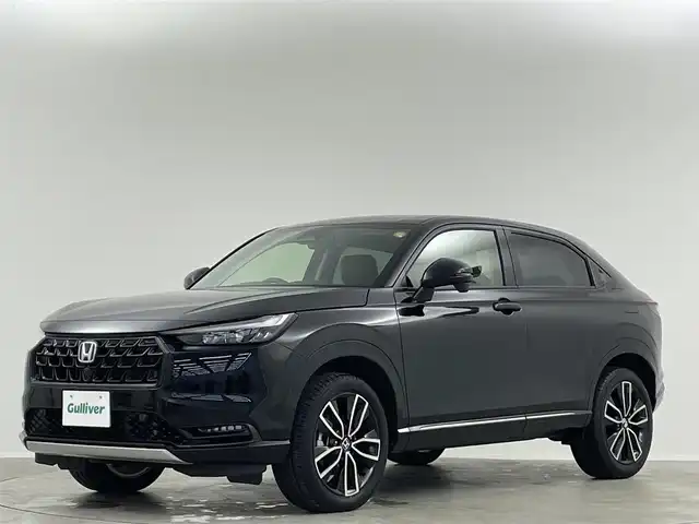 ホンダ ヴェゼル ハイブリッド e:HEV Z 埼玉県 2024(令6)年 1.8万km クリスタルブラックパール 純正９型ナビ　Ｂカメラ　温シート　ＢＳＭ　ＥＴＣ　前後ドライブレコーダー　Ｂｌｕｅｔｏｏｔｈ　ＬＥＤヘッドライト　ダウンヒルアシスト　オートハイビーム　ＭＴモード付ＡＴ　ＣＤ／ＤＶＤ　フルセグ