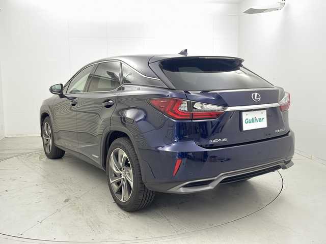 レクサス ＲＸ 450h バージョンL 茨城県 2019(令1)年 3.3万km ディープブルーマイカ 純正ナビ/フルセグTV/全方位カメラ/ETC2.0/追従クルーズコントロール/ドライブレコーダー/HUD/ステアリングヒーター/パワーシート/シートヒーター/シートクーラー/アイドリングストップ/電動リアゲート/純正20インチアルミホイール/LEDヘッドライト/衝突軽減ブレーキ/横滑り防止装置