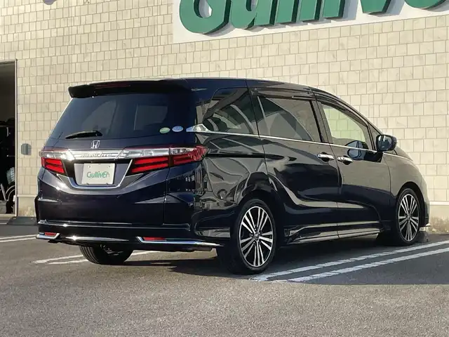 ホンダ オデッセイ アブソルート EX 宮崎県 2014(平26)年 8.2万km プレミアムヴィーナスブラックP 純正ナビ/・Bluetooth・フルセグTV・DVD/全方位カメラ/両側パワースライドドア/ビルトインETC/クルーズコントロール/CTBA/LEDヘッドライト/フォグライト/ブラインドスポットモニター/純正フロアマット/純正18インチアルミホイール/ハーフレザーシート/D席パワーシート/プッシュスタート