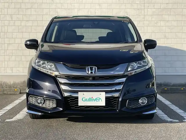 ホンダ オデッセイ アブソルート EX 宮崎県 2014(平26)年 8.2万km プレミアムヴィーナスブラックP 純正ナビ/・Bluetooth・フルセグTV・DVD/全方位カメラ/両側パワースライドドア/ビルトインETC/クルーズコントロール/CTBA/LEDヘッドライト/フォグライト/ブラインドスポットモニター/純正フロアマット/純正18インチアルミホイール/ハーフレザーシート/D席パワーシート/プッシュスタート