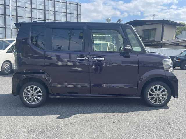 ホンダ Ｎ ＢＯＸ カスタム G Lパッケージ 山形県 2016(平28)年 9.4万km パープル (株)IDOMが運営する【じしゃロン山形店】の自社ローン専用車両になります。/こちらは現金またはオートローンご利用時の価格です。/自社ローンご希望の方は別途その旨お申付け下さい。/オーディオレス（穴）/ビルトインETC/D/N席シートヒーター/片側パワースライドドア/電格ウィンカーミラー/後席サンシェード/D/N席背面テーブル/HIDライト/プッシュスタート/スマートキー/横滑り防止/ISOFIX